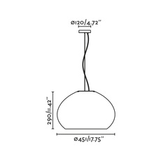 Mar h290  suspension  faro 20404  design signed nedgis 206406 thumb