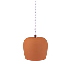 Marcel studio nexel suspension pendant light  nexel 000226 pt  terracotta cable tresse jute  design signed nedgis 179552 thumb