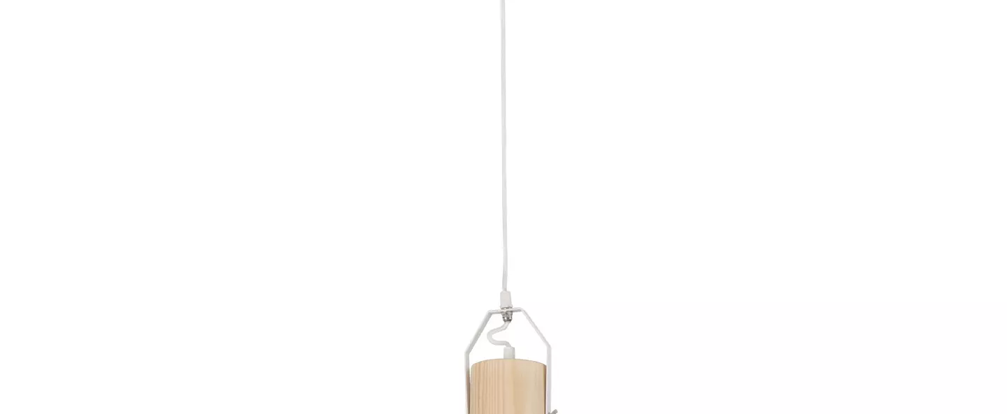 Suspension margot blanc o41 5cm h20cm faro normal