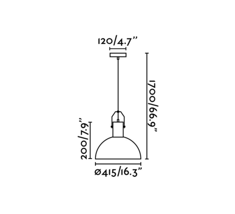 Margot estudi ribaudi suspension pendant light  faro 68561  design signed 40336 product