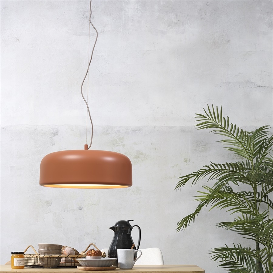 Hanging lamp, Marseille, terracotta, Ø48cm, H27cm - It's about