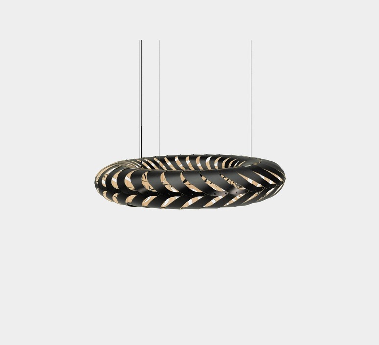 Maru large version en kit david trubridge suspension pendant light  david trubridge maru 140 bambou naturel noir kit  design signed nedgis 178034 product