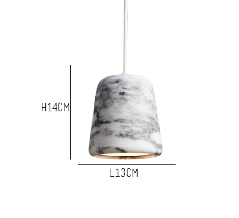 Material white marble  noergaard kechayas suspension pendant light  newworks 20119  design signed 30658 product