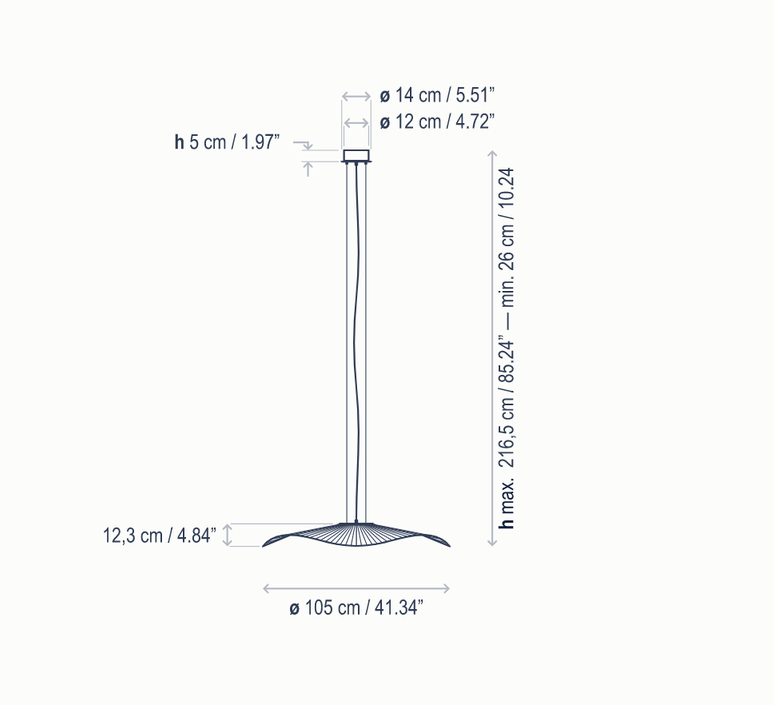 Mediterrania s 105 01 alex fernandez camps et gonzalo mila suspension pendant light  bover 33801215054  design signed nedgis 132357 product