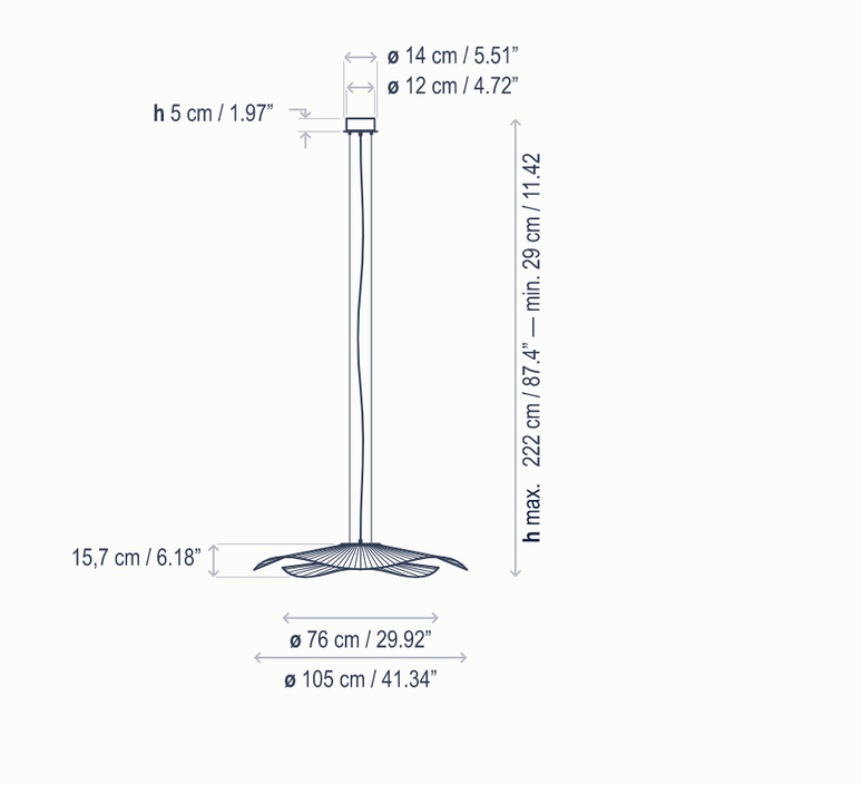 Mediterrania s 105 02 alex fernandez camps et gonzalo mila suspension pendant light  bover 33802215054  design signed nedgis 132360 product