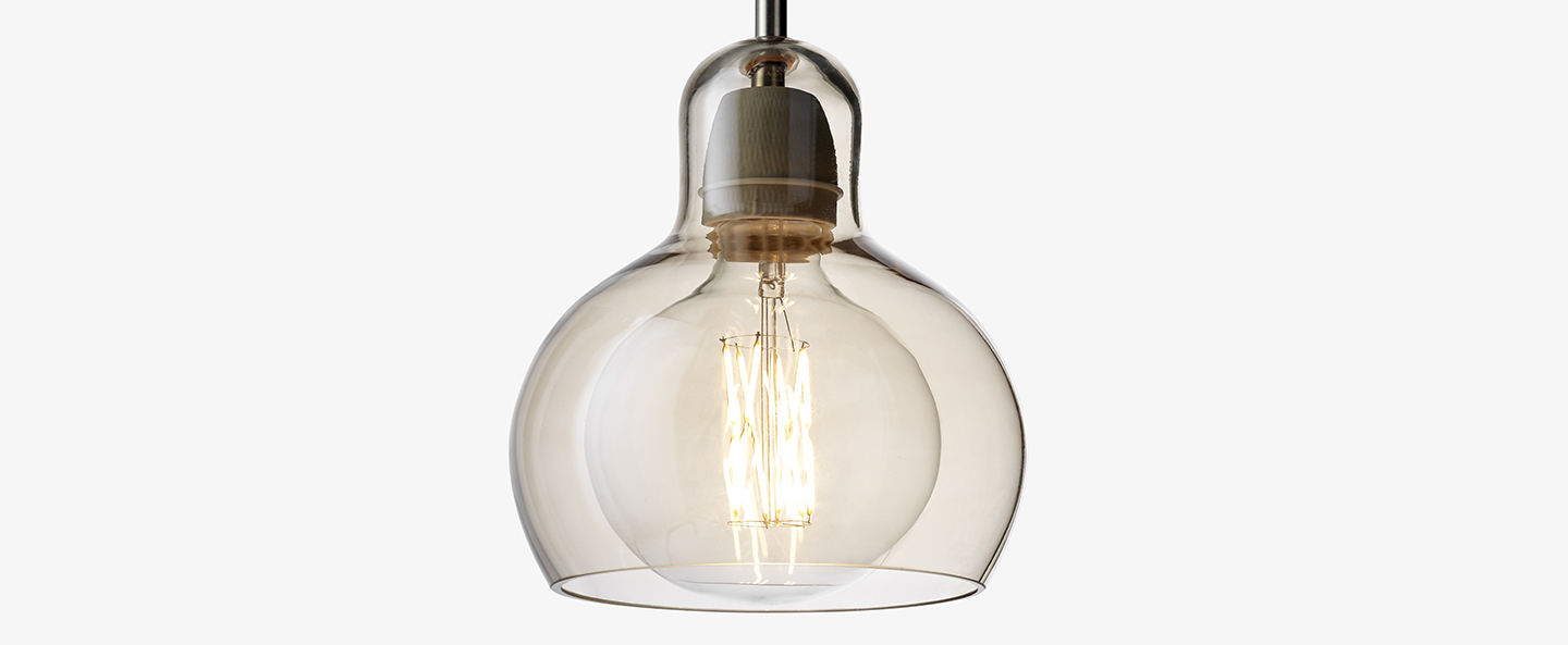 Suspension mega bulb sr2 or blanc o18cm h23cm andtradition normal