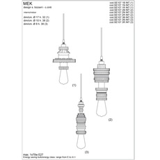 Mek bizzarri karman se107 2b int 700l luminaire lighting design signed 19730 thumb