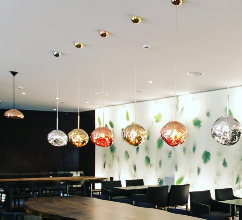 suspension, melt mini, cuivre, Ø27cm, h24cm - tom dixon - luminaires
