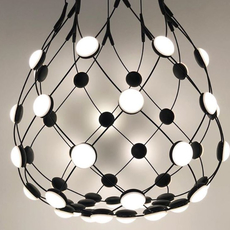 Mesh d86c55 francisco gomez paz suspension pendant light  luceplan 1d860c550001  design signed 54791 thumb