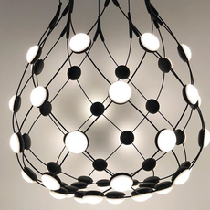 Mesh d86c55 francisco gomez paz suspension pendant light  luceplan 1d860c550001  design signed 55377 thumb