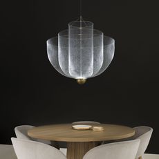 Meshmatics rick tegelaar suspension pendant light  moooi molmesh   design signed 57069 thumb