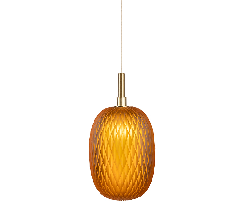 Metamorphosis large rony plesl suspension pendant light  bomma 1 45 95185 a amber 190 bbr 2 5  design signed nedgis 133917 product