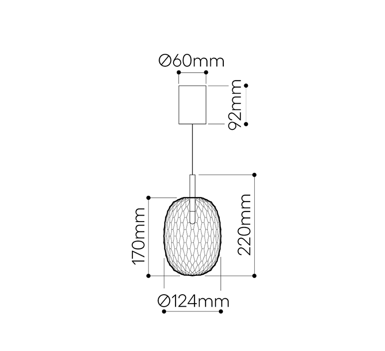 Metamorphosis large rony plesl suspension pendant light  bomma 1 45 95185 a 00000 190 bbr 2 5  design signed nedgis 133944 product