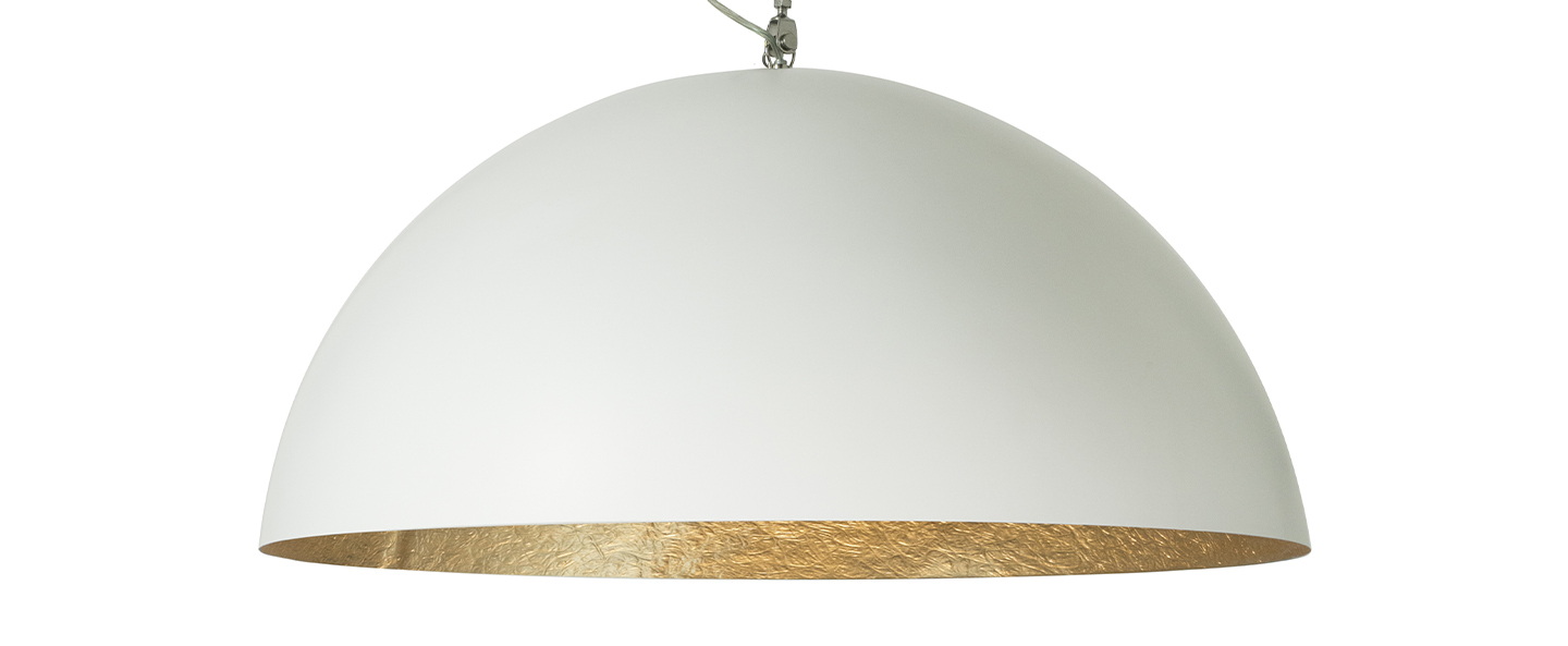 banner-image Suspension mezza luna 1 blanc interieur or o70cm h33cm in es artdesign normal
