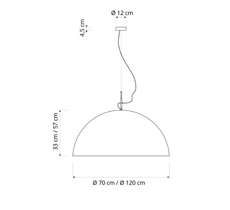 Mezza luna 1 lavagna  suspension pendant light  in es artdesign in es05010l b  design signed 38673 product