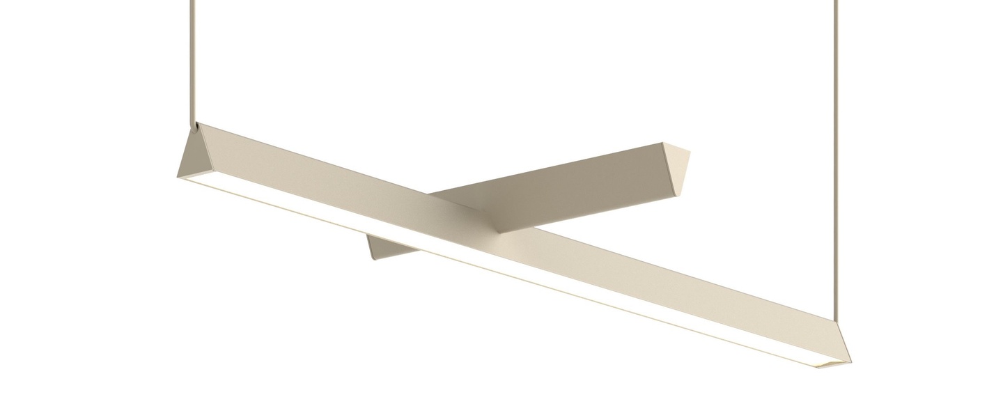 banner-image Suspension mile 03 beige led 2700k 2329lm l115cm p43cm lambert fils normal