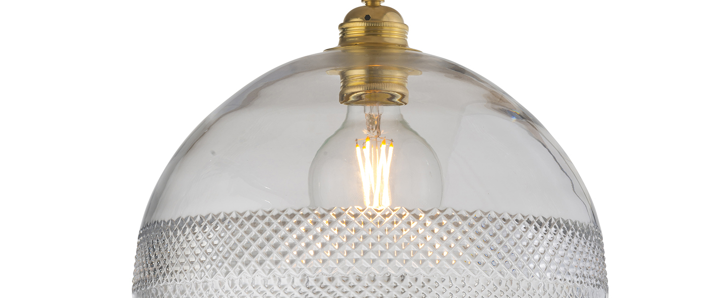 banner-image Suspension mini check stripe crystal rowan 28 transparent or o28cm h28cm ebb and flow normal