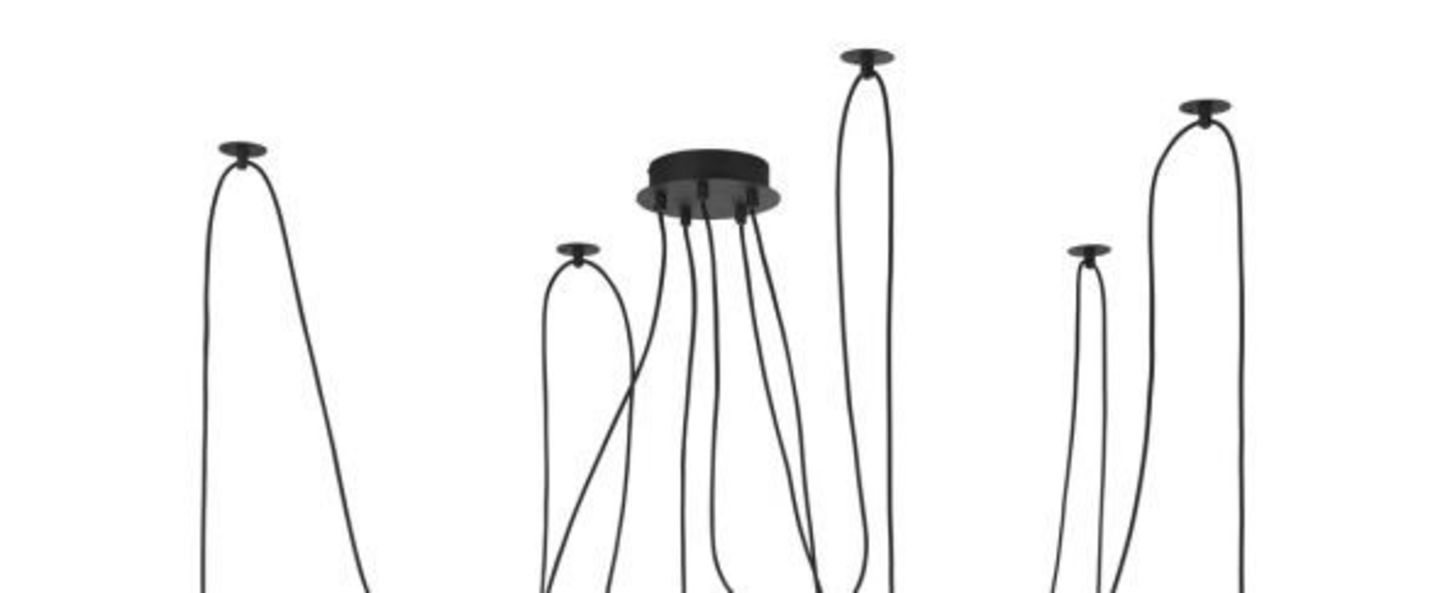 Suspension mini singapour 5l noir ocm h400cm market set normal