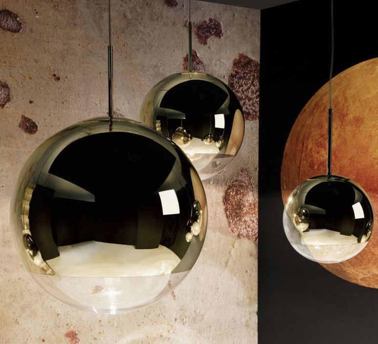 tom dixon mirror ball floor lamp