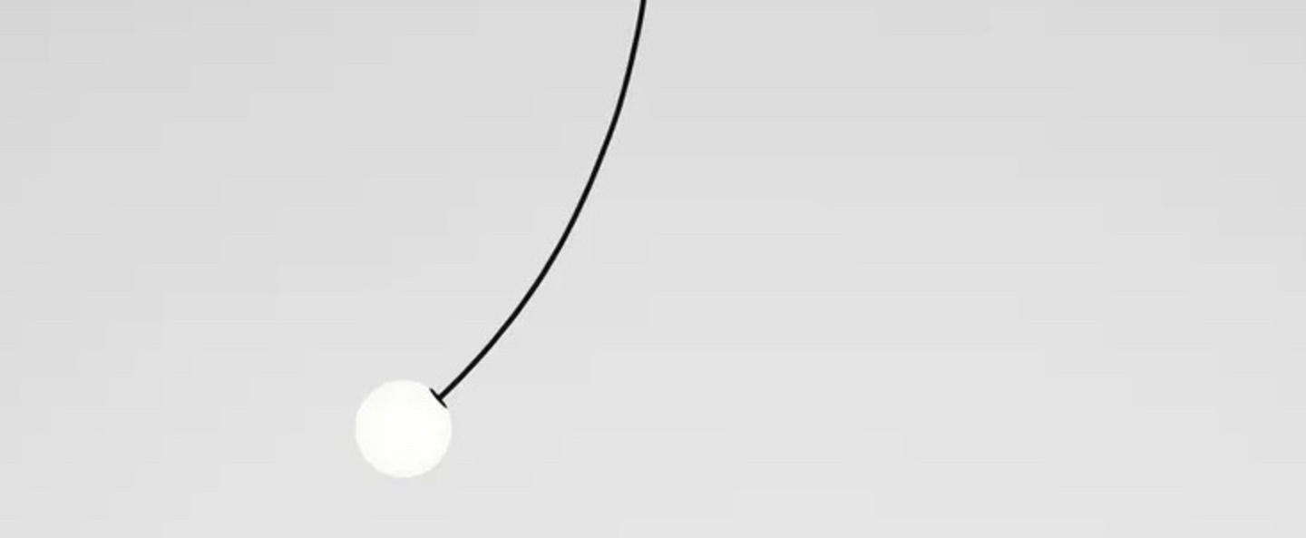 Suspension mobile chandelier 15 noir led dim 2700k 800 350 lm l137cm h157cm anastassiades studio normal