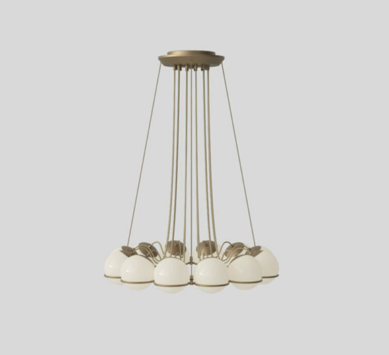 Model 2109 12 14 gino sarfatti suspension pendant light  astep t08 s31 scd0  design signed nedgis 178908 product