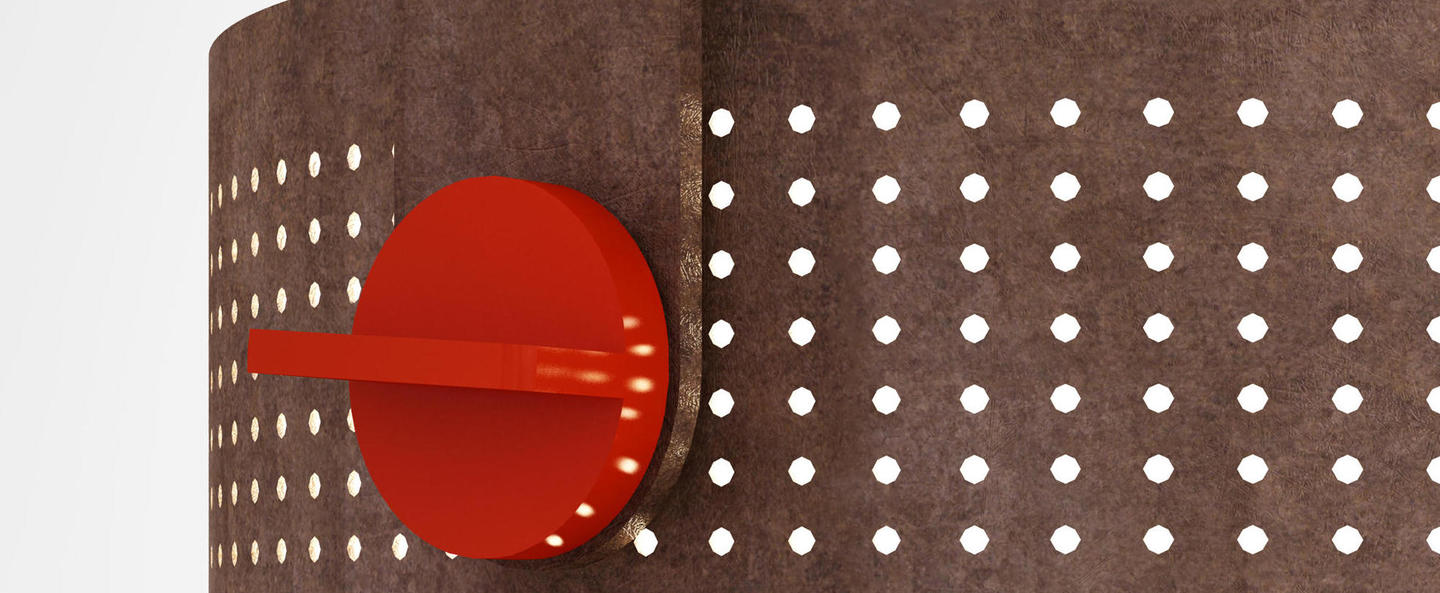 banner-image Suspension modena corten led o41cm h16cm martinelli luce normal