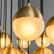 Molecule cluster 19 studio schwung suspension pendant light  schwung b309 lbb frosted  design signed nedgis 149270 thumb