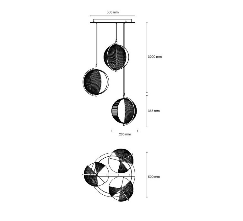 Mondo antonio facco suspension pendant light  oblure afmo2003  design signed 89649 product