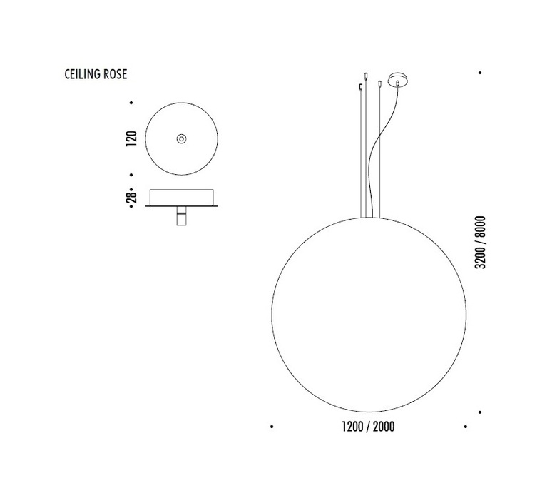 Moon 120 davide groppi suspension pendant light  davide groppi 198600  design signed nedgis 203562 product