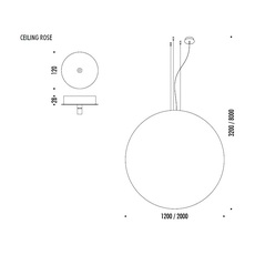 Moon 120 davide groppi suspension pendant light  davide groppi 198600  design signed nedgis 203562 thumb