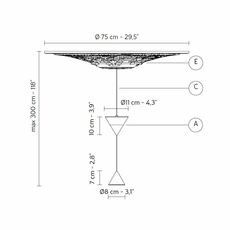 Moonbloom 4b matteo ugolini suspension pendant light  karman se256 4b int  design signed nedgis 145232 thumb