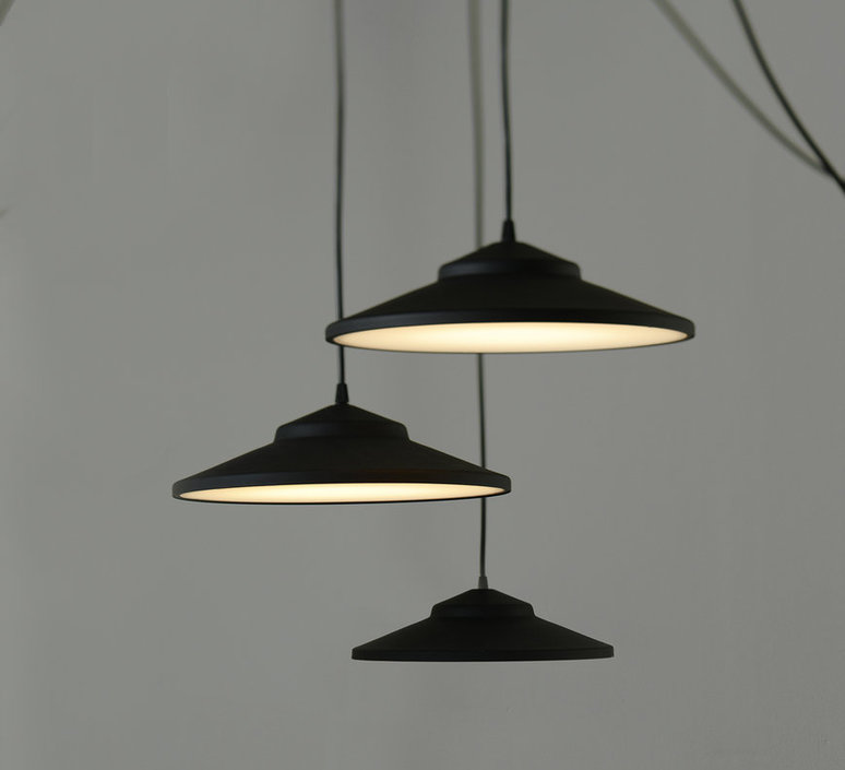 Moons pendant light nir meiri suspension pendant light  nir meiri moons pendantlightmattblack  design signed 56735 product