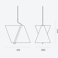 Mosaik up down bent karbly suspension pendant light  lyfa 101025002 d1  design signed nedgis 130975 thumb