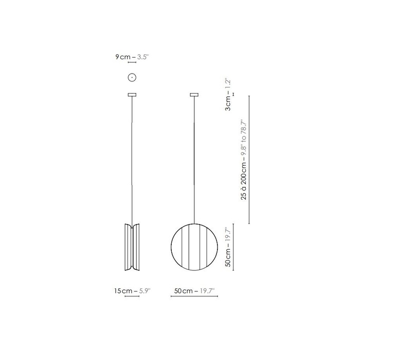 Moyen moon studio designheure suspension pendant light  designheure s50mmbc  design signed nedgis 172491 product