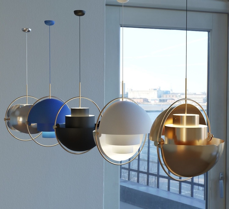 Multi lite louis weisdorf suspension pendant light  gubi 10014450  design signed nedgis 77610 product