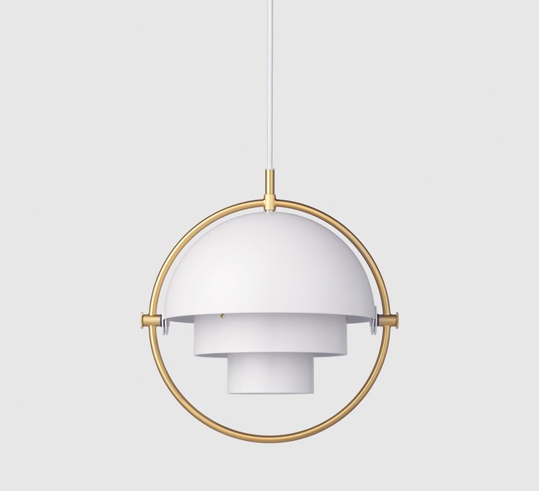 Multi lite small louis weisdorf suspension pendant light  gubi multilite small wh br  design signed nedgis 78338 product