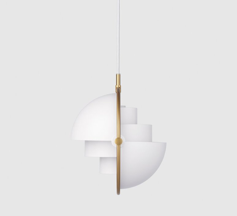 Multi lite small louis weisdorf suspension pendant light  gubi multilite small wh br  design signed nedgis 78339 product