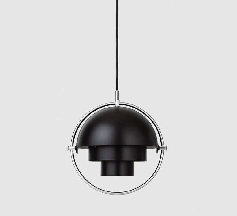 Multi lite small louis weisdorf suspension pendant light  gubi multilite small bl ch  design signed nedgis 78332 product