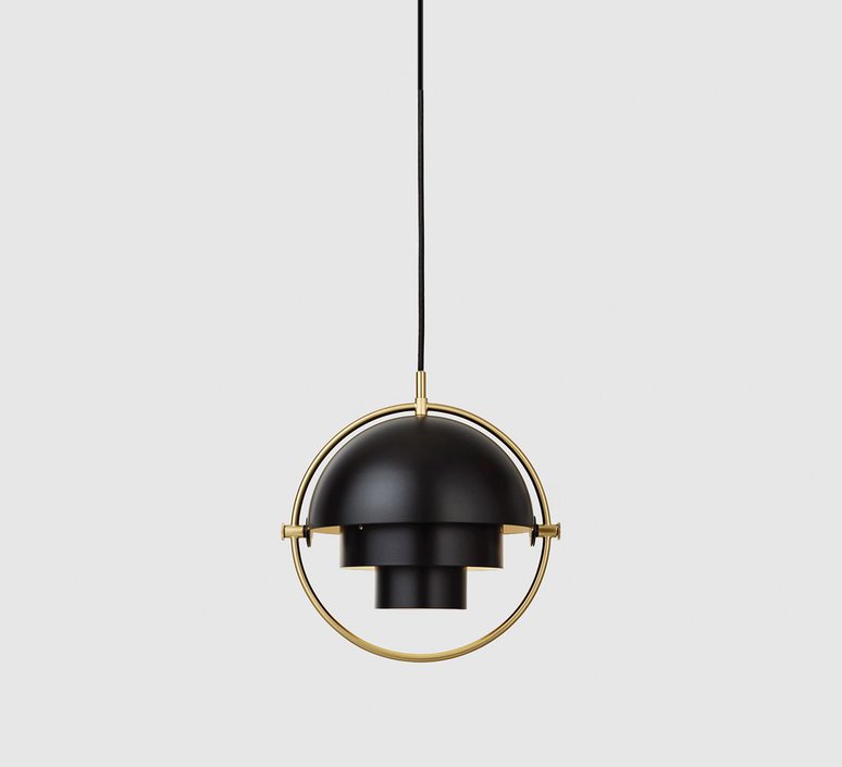 Multi lite small louis weisdorf suspension pendant light  gubi multilite small bl br  design signed nedgis 78333 product