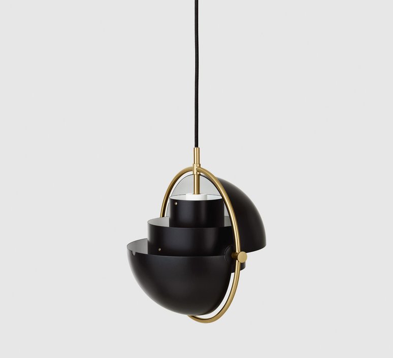 Multi lite small louis weisdorf suspension pendant light  gubi multilite small bl br  design signed nedgis 78335 product