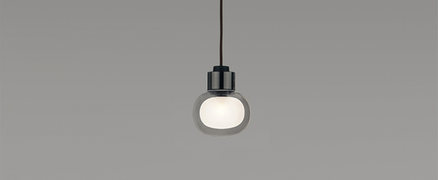 banner-image Suspension nabila 552 21 noir matt noir chrome et verre fume ip40 o12cm h14 5cm tooy normal
