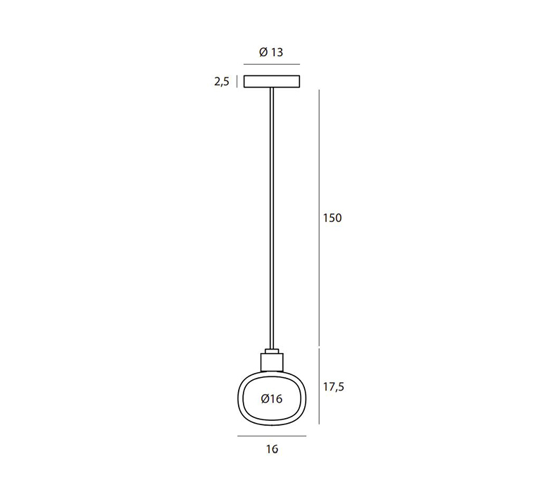 Nabila 552 22 corrado dotti suspension pendant light  tooy 552 22 c2 c42 clear  design signed nedgis 113394 product