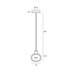 Nabila 552 22 corrado dotti suspension pendant light  tooy 552 22 c2 c42 clear  design signed nedgis 113394 thumb