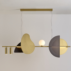 Nacho 1300 sylvain willenz suspension pendant light  cvl sunach130sbsbsg  design signed nedgis 165738 thumb