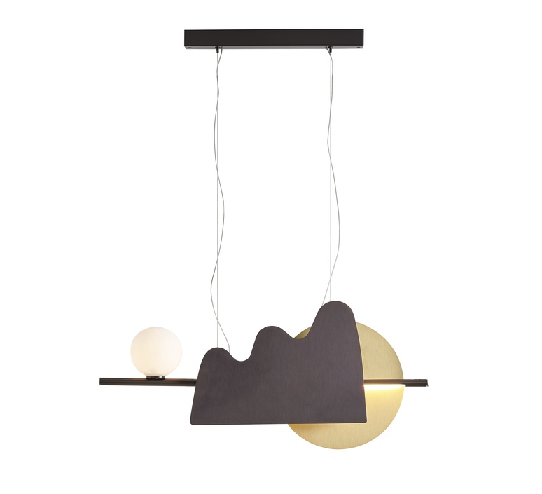 Nacho 750 sylvain willenz suspension pendant light  cvl sunach075sgsgsb  design signed nedgis 165743 product