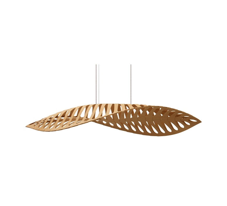 Navicula medium david trubridge suspension pendant light  david trubridge navicula medium bambou naturel  design signed nedgis 169238 product