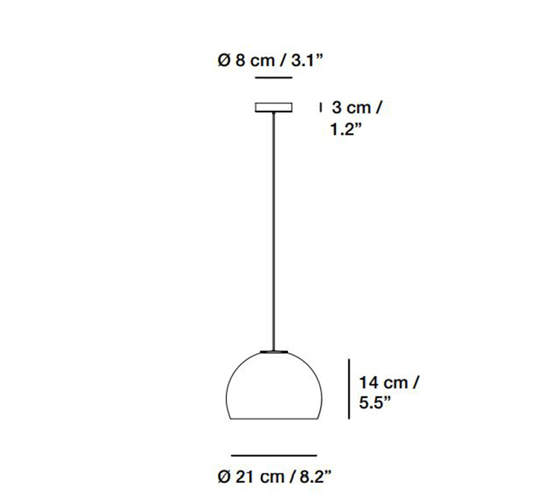 Neil 21 xavier sole suspension pendant light  carpyen 3031001  design signed nedgis 100926 product