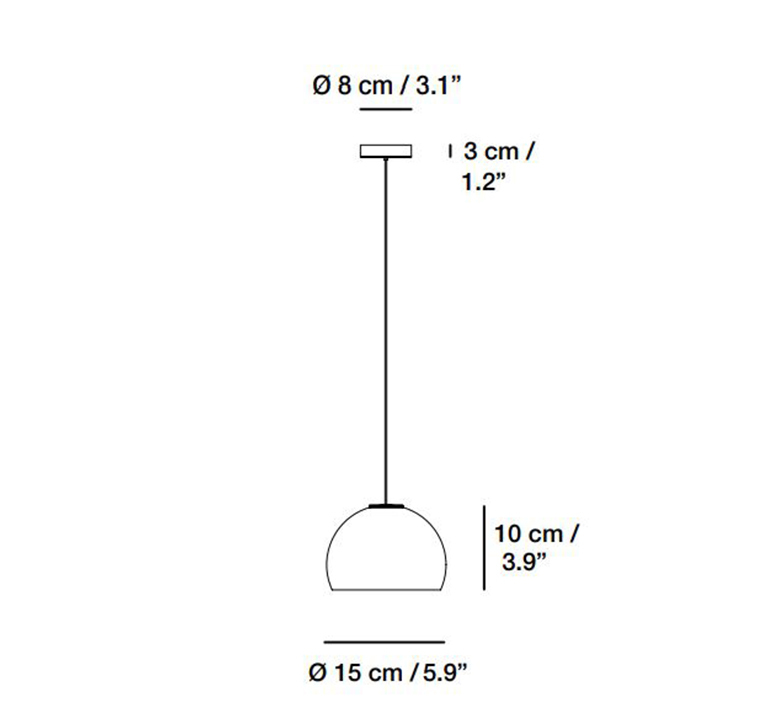 Neil xavier sole suspension pendant light  carpyen 3021001  design signed nedgis 100949 product