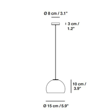 Neil xavier sole suspension pendant light  carpyen 3021001  design signed nedgis 100949 thumb