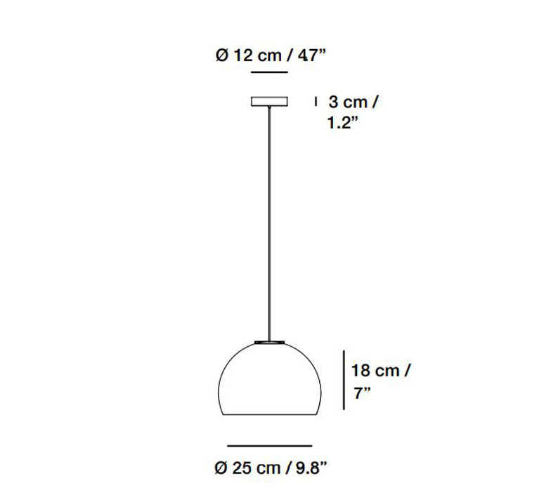 Neil xavier sole suspension pendant light  carpyen 3221000  design signed nedgis 187004 product